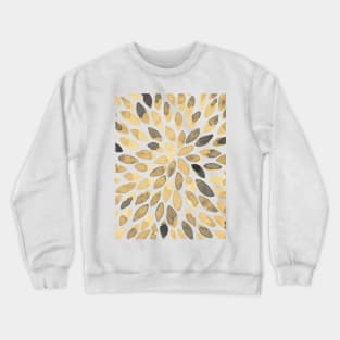 Watercolor brush strokes - neutral Crewneck Sweatshirt